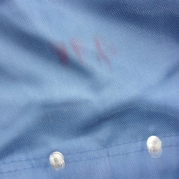 NEW VINTAGE AMERICAN CAMPER BLUE SATCHEL BAG BACKPACK LARGE SI240 - Picture 5 of 12